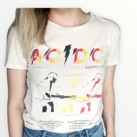 NWT CHASER x REVOLVE ACDC Concert Tee Band Tee - Picture 2 of 9